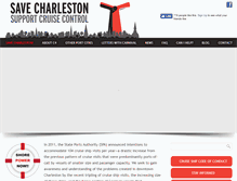 Tablet Screenshot of charlestoncruisecontrol.org